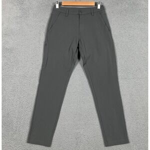 BYLT Everyday 2.0 Pants Mens 31 x 29 Gray Slim Fit‎ Performance Taper Chino $128
